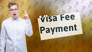 Can I pay visa fee without submitting DS160 [upl. by Adnuhs]