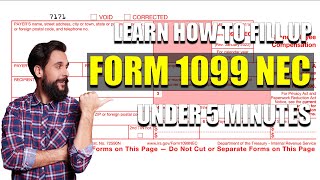 How to Fill out Form 1099 NEC 20232024 [upl. by Adiraf]