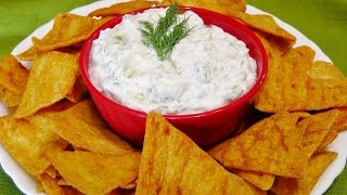 Tzatziki Sauce  How to Make Tzatziki  Greek Garlic Yogurt Sauce [upl. by Malinda]