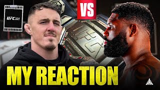 My Reaction on Fighting Curtis Blaydes at UFC 304 Manchester  Tom Aspinall [upl. by Anahsohs]