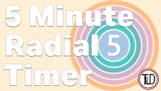 5 Minute Timer  Radial Timer with music [upl. by Lessur]