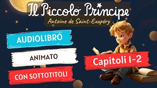 Audiolibro animato e sottotitolato de il Piccolo Principe  Capitoli 12 Antoine de SaintExupéry [upl. by Ahsiekal]