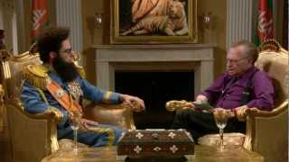 Larry King Interview with Admiral General Aladeen [upl. by Zephan407]