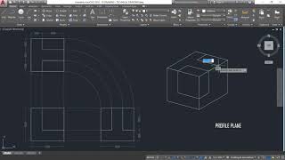 HOW TO CREATE TRIMETRIC DRAWING [upl. by Odidnac]