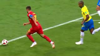 Eden Hazard vs Brazil World Cup 2018 [upl. by Eivad]