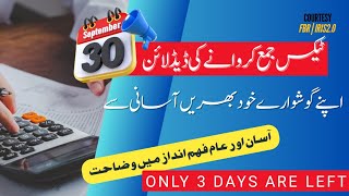 How to File Tax Return 2024  FBR IRIS  Salaried Person  Pakistan  httpsirisfbrgovpklogin [upl. by Venable433]