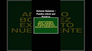 Antonio Bolainez antoniobolainez predicascristianas apocalipsis arrebatamiento [upl. by Licna]