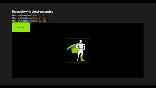 Draggable Direction Sensing [upl. by Vander388]