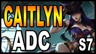 👍 CAITLYN ADC S7  Runas y ObjetosBuild  No Guía  👉 CAITLYN S8 En la descripción 👈 [upl. by Ettenay]