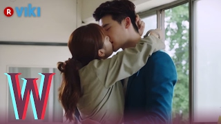 W  EP 7  Lee Jong Suk amp Han Hyo Joos Jailhouse Kiss  Korean Drama [upl. by Claudy]