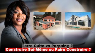 Construire en Afrique  Terre Cuite vs Parpaing  Construire SoiMême ou Faire Construire [upl. by Refynnej]