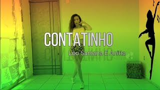 CONTATINHO  LÉO SANTANA E ANITTA  COREOGRAFIA OFICIAL [upl. by Suiremed738]