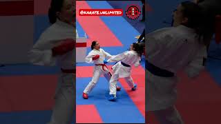 Campeonato España de Karate 2022 Kumite Junior Femenino 53KG kumite karate shorts rfekarate [upl. by Favien]