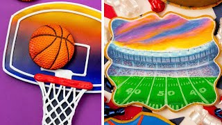 5 Sports Cookie Decorating Ideas [upl. by Attenborough266]