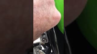 ZRX1100 Oil Change [upl. by Darnoc263]