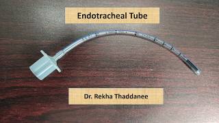 Endotracheal Tube  Pediatrics Instruments [upl. by Ierdna]