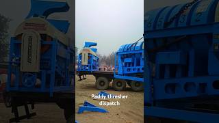 Reinforce Punjab agro Paddy thresher Dispatch  Paddy thresher  thresher  Punjab agro  P55 [upl. by Anauqahs951]