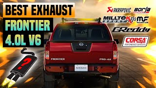 Nissan Frontier Exhaust Sound 40L V6 🔥 Straight PipeFlowmasterTurboUpgradeModsReviewGibson [upl. by Hsirt981]