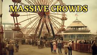 1900s Life On Coney Island New York [upl. by Ahsenor]