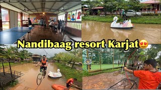 Nandibaag Resort Karjat😍 Sai vloggs [upl. by Hartzell]