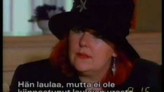 Maggie Reilly interview by Tomi Lindblom 1990s  Finland [upl. by Ayek]