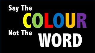 ARE YOU COLOUR BLIND Say The Colour Not Word Game Challenge  YEESHIH [upl. by Padget]