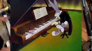 Rhapsody Rabbit Piano Boogie  with free sheet music [upl. by Japheth]