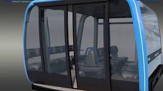 Take a first look at the new 3S Matterhorn Glacier Ride cabins [upl. by Ekusoyr]