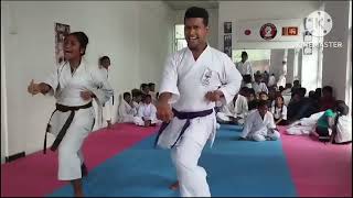 Brown Belt Grading Kata  KAJ Gojuryu Sri Lanka [upl. by Violet]