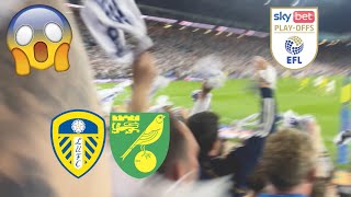 😱 ABSOLUTE LIMBS AS LEEDS REACH WEMBLEY Leeds United 40 Norwich City  Championship PlayOffs 2024 [upl. by Chaddie693]