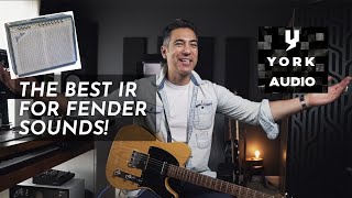 The BEST IR for Fender Sounds  York Audio amp Strymon Iridium [upl. by Nudnarb]