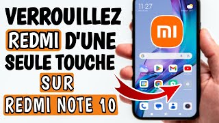 Comment verrouiller lécran sans utiliser le bouton dalimentation sur Xiaomi Redmi Note 10 [upl. by Solorac644]