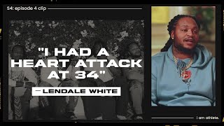 LenDale White Opens Up About Heart Attack at 34 Years Young  I AM ATHLETE S4 Ep 4 Clip [upl. by Xino]