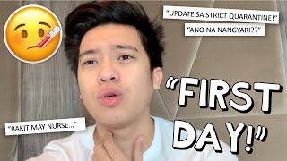 quotMY FIRST DAY IN NEW ZEALAND ISOLATED QUARANTINEquot ANO NANGYARI 🤒🇳🇿  Kimpoy Feliciano [upl. by Whitnell]