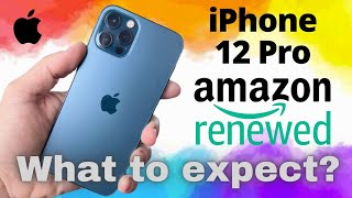 Amazon Renewed iPhone 12 Pro Good Condition What to expect [upl. by Bael837]