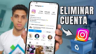 CÓMO ELIMINAR TU CUENTA DE INSTAGRAM [upl. by Gahl879]