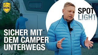 Sicher mit dem Camper unterwegs  In den CamperUrlaub mit der HUKCOBURG  Spotlight [upl. by Stamata]