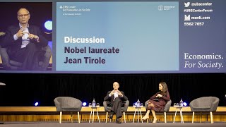 Nobel laureate Jean Tirole Discussion on the political economy of climate change Forum 2021 [upl. by Germano893]