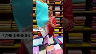 Banarasi Kora Sarees Rs 14000 MissammaHandlooms [upl. by Thorpe]