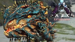 Ark Extinction  FRESH START Max Level Velonasaur Taming 1  Ark Extinction Gameplay [upl. by Coleen277]