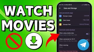 How To Watch Movies In Telegram Without Downloading Quick Guide [upl. by Petua476]