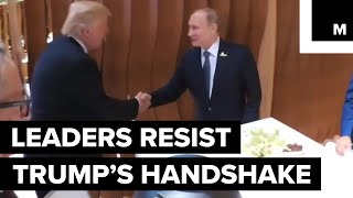 Trump handshake trolls [upl. by Fredelia]