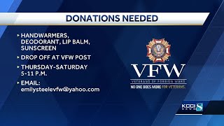 Beaverdale VFW hosts supply drive for homeless veterans [upl. by Dita65]