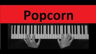 Popcorn 1972 Piano  موسيقى عالمية بوبكورن [upl. by Reine]