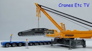 NZG Liebherr LR 16002 Crawler Crane by Cranes Etc TV [upl. by Ardie53]