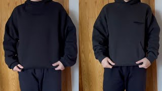 Fear Of God Essentials Fall Winter 2023 Hoodie REVIEW and compare with core Collection [upl. by Sigrid]