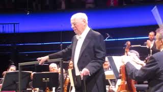 BERNARD HAITINK FAREWELL BBC PROMS  SO EMOTIONAL VERINHA OTTONI [upl. by Leahcimnhoj508]