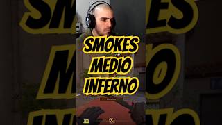 SMOKES MID INFERNO csgo cs2 smoke inferno [upl. by Ariam]