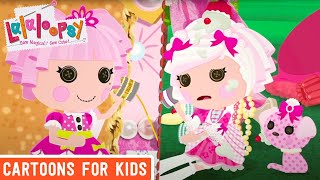 Suzette La Sweet Needs Help  Lalaloopsy Clip  Cartoons for Kids [upl. by Nikolia323]