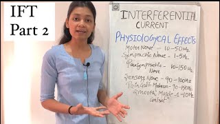 Interferential therapy  physiotherapy  physiological effects  indications PART 22 [upl. by Hazard582]